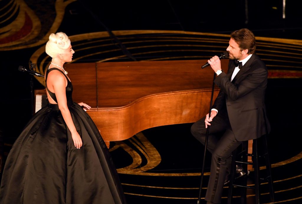 Lady Gaga and Bradley Cooper